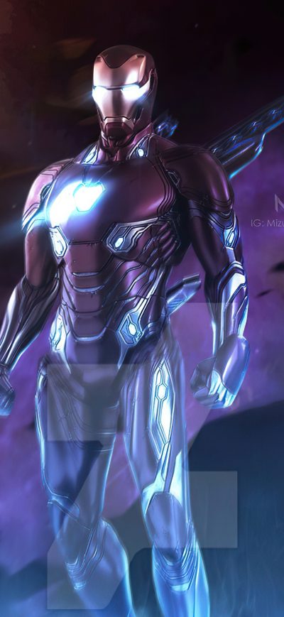Fond d'écran iPhone Iron Man Mizuri Artwork