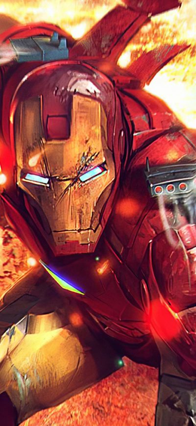 Fond d'écran iPhone Iron Man On Duty