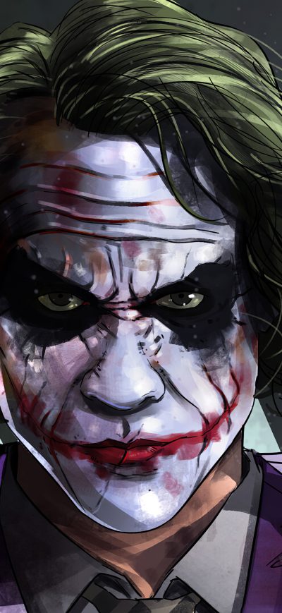 Fond d'écran iPhone Joker Heath Artwork