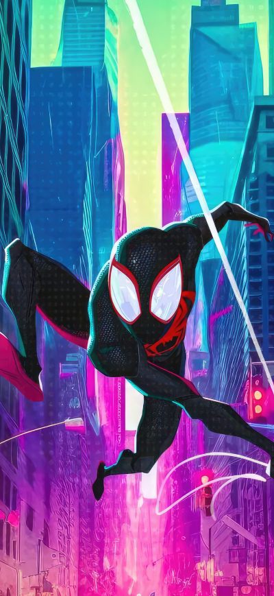 Fond d'écran iPhone 2023 Spiderman Across The Spiderverse