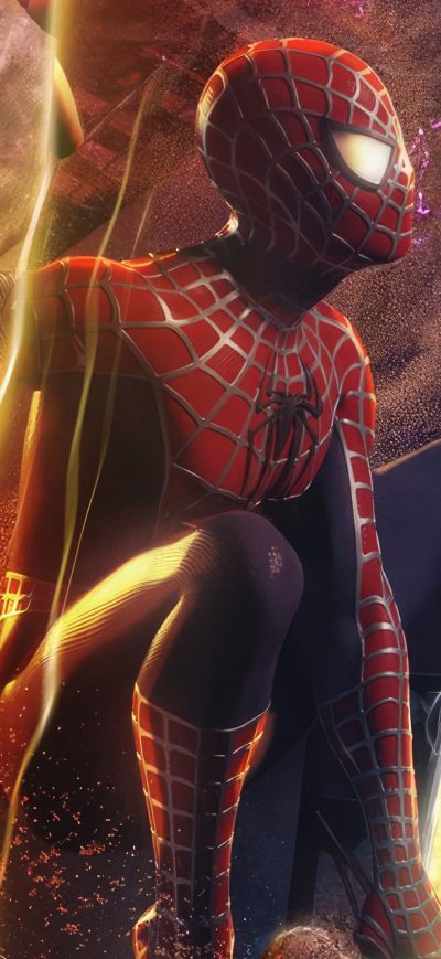 Fond d'écran iPhone Spiderman No Way Home Fanart 4k