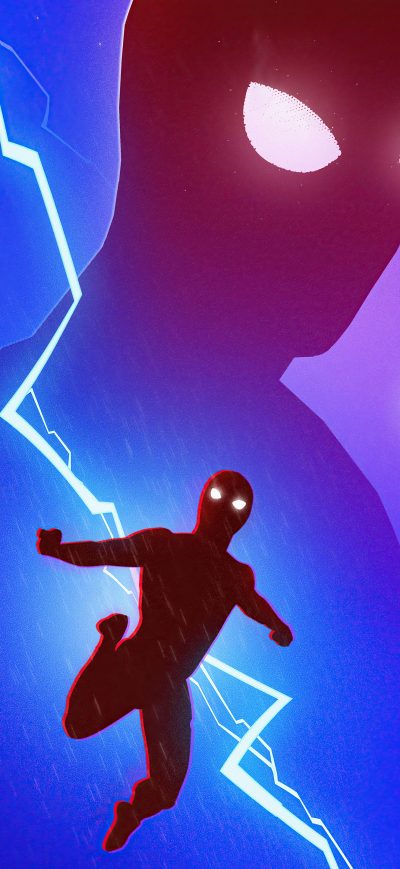 Fond d'écran iPhone Spiderman No Way Home Minimal 5k