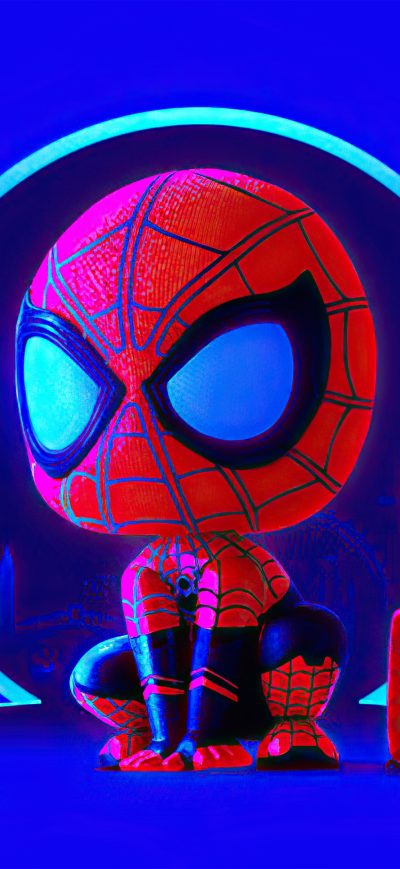 Fond d'écran iPhone Spider Man Suitcase