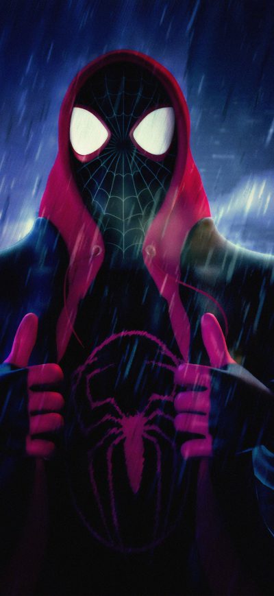 Fond d'écran iPhone Miles Morales 4k New