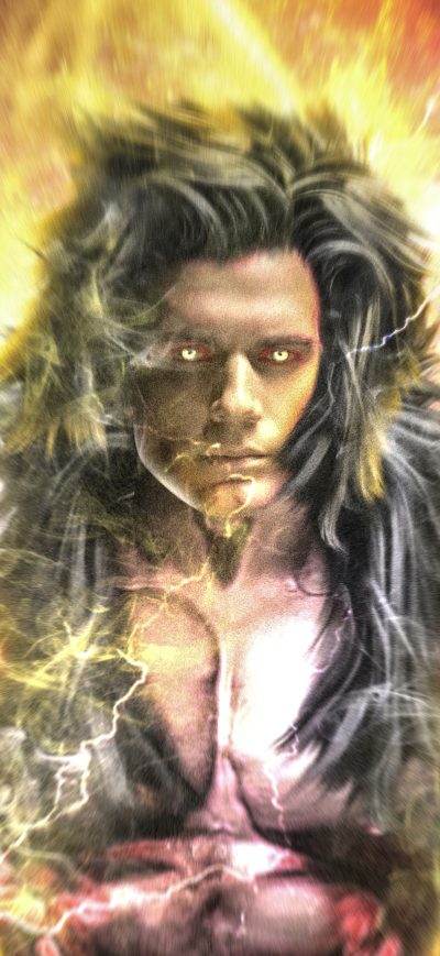 Fond d'écran iPhone Super Saiyan God