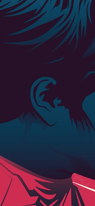 Fond d'écran iPhone Supergirl Minimal