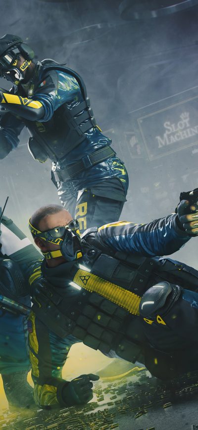 Fond d'écran iPhone 2022 Tom Clancys Rainbow Six Extraction 5k