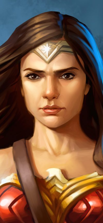 Fond d'écran iPhone Wonder Woman Amazonian Queen