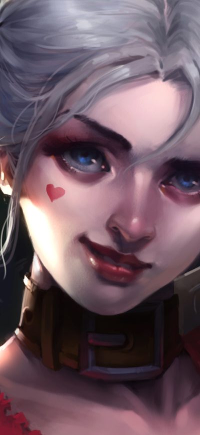 Fond d'écran iPhone Cute Harley Quinn Art