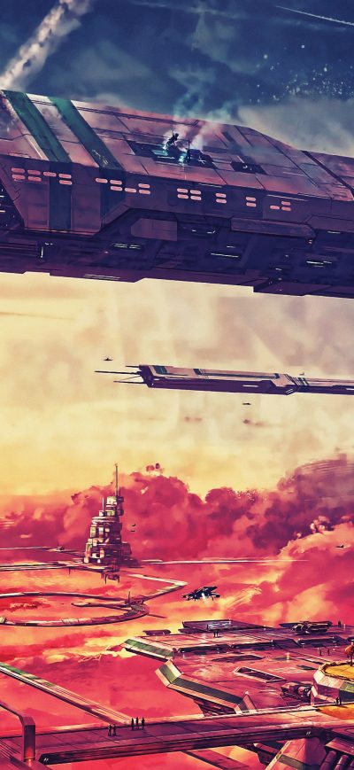 Fond d'écran iPhone Star Citizen Video Game Concept Art