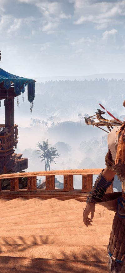 Fond d'écran iPhone Aloy Horizon Zero Dawn