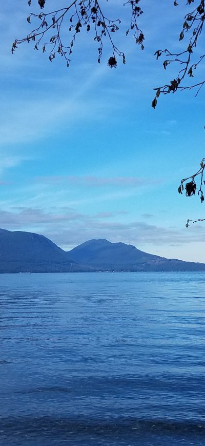Fond d'écran iPhone Blue Sky Nature 4k