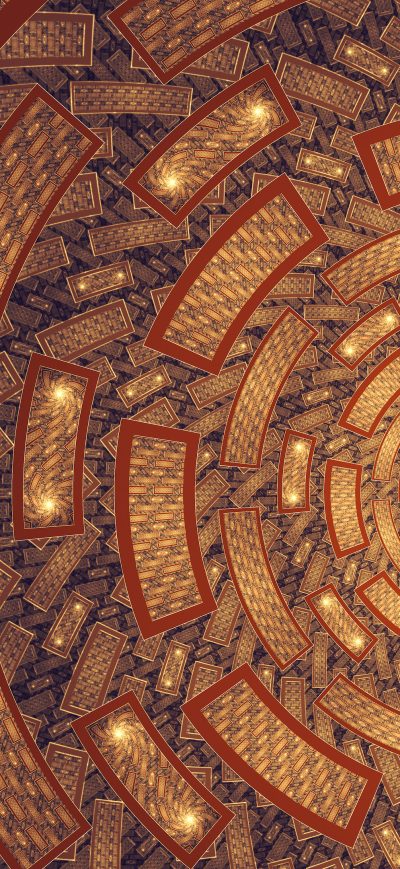 Fond d'écran Fractal sur iPhone