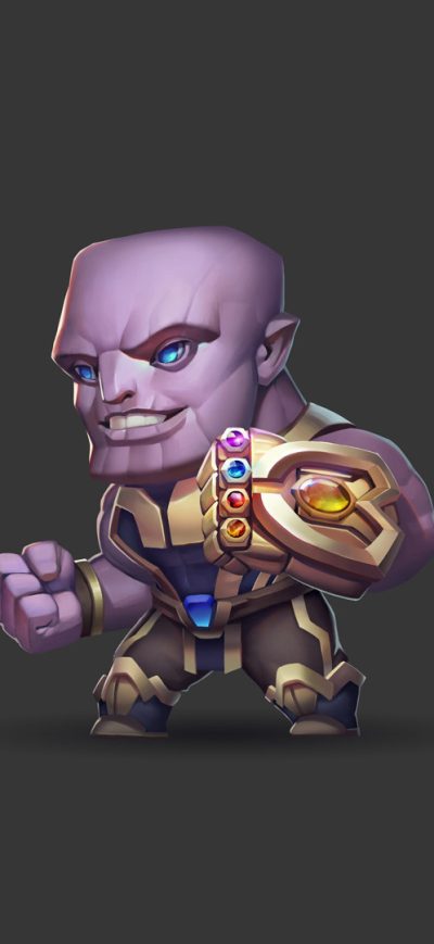 Fond d'écran iPhone Thanos Cute Art