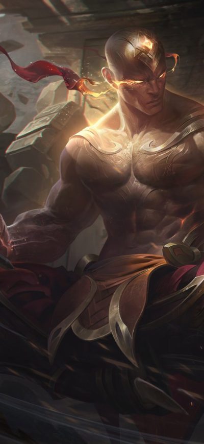 Fond d'écran Lee Sin League Of Legends sur iPhone