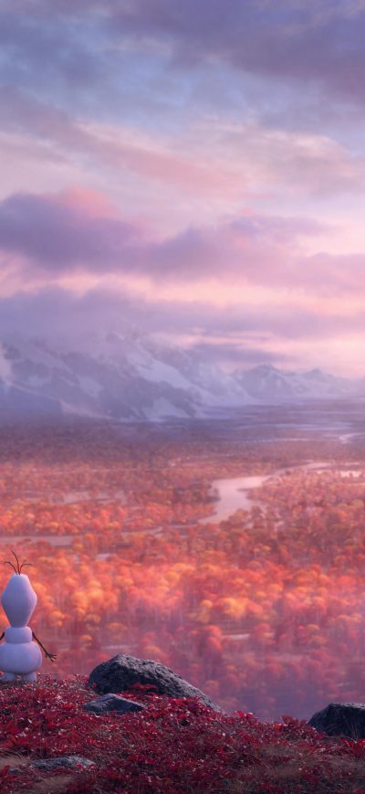 Fond d'écran iPhone Frozen 2 2019 5k