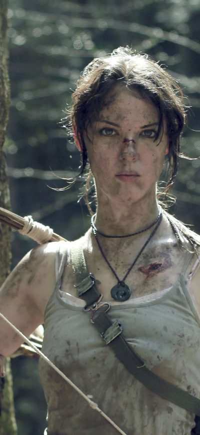 Fond d'écran iPhone Tomb Raider Lara Croft Cosplay 4k