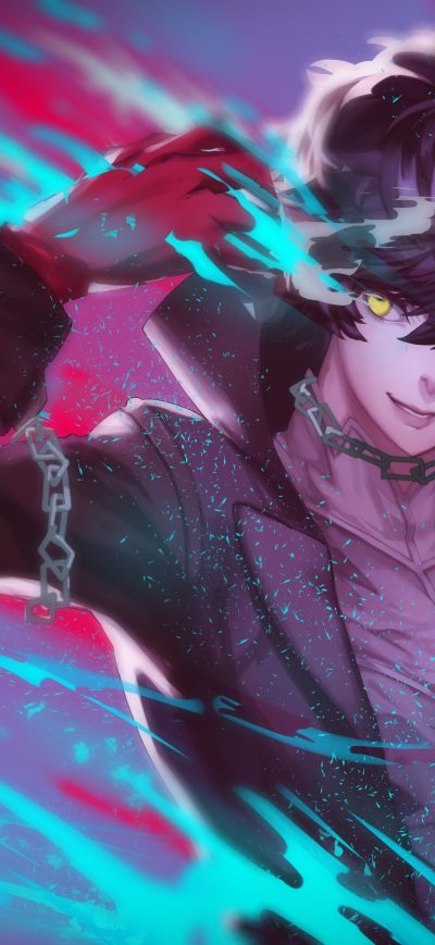 Fond d'écran iPhone Persona 5 Amamiya Ren