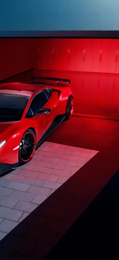 Fond d'écran iPhone Novitec Torado Lamborghini Huracan RWD 2018 5K