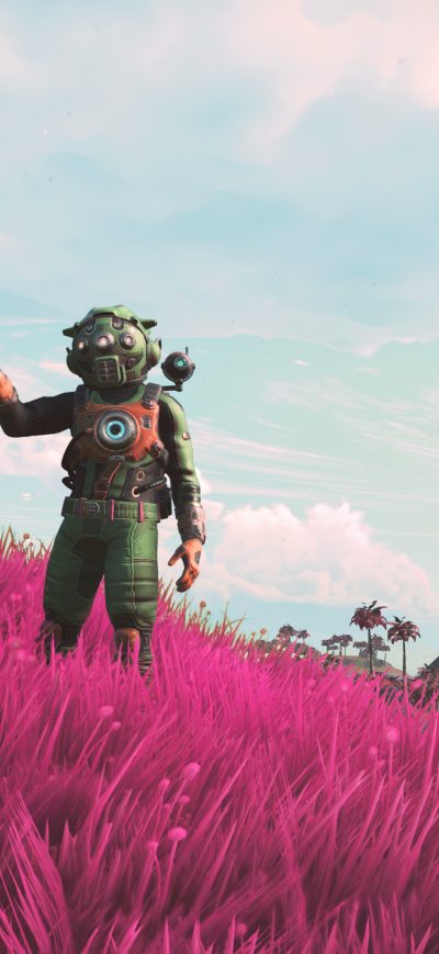 Fond d'écran iPhone No Mans Sky Next 4k