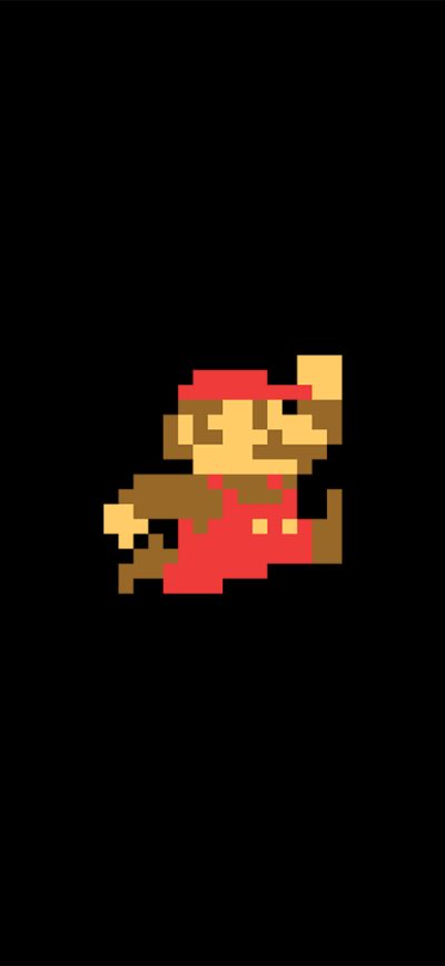 Fond d'écran iPhone Super Mario Minimalism