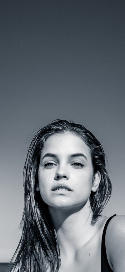 Fond d'écran iPhone Barbara Palvin Monochrome 4k