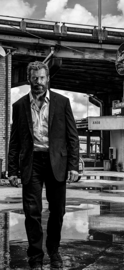 Fond d'écran iPhone Logan 2017 Hugh Jackman Suit