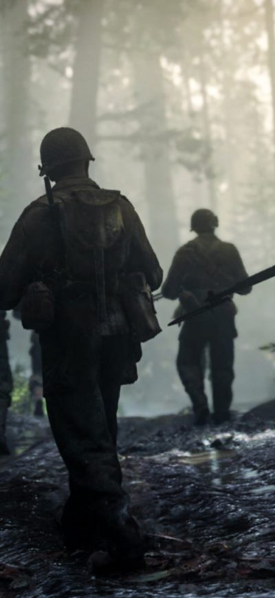 Fond d'écran iPhone Call Of Duty WW2 2017