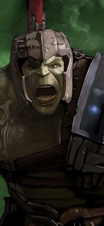 Fond d'écran iPhone Hulk Gladiator Artwork