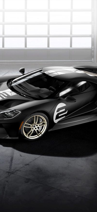 Fond d'écran iPhone Ford GT 66 Heritage Edition Car