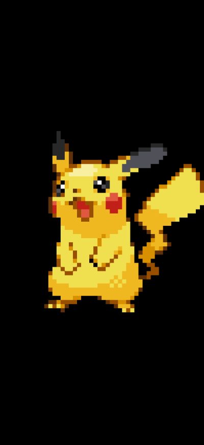 Fond d'écran iPhone Pokemon 8 Bit Minimalism