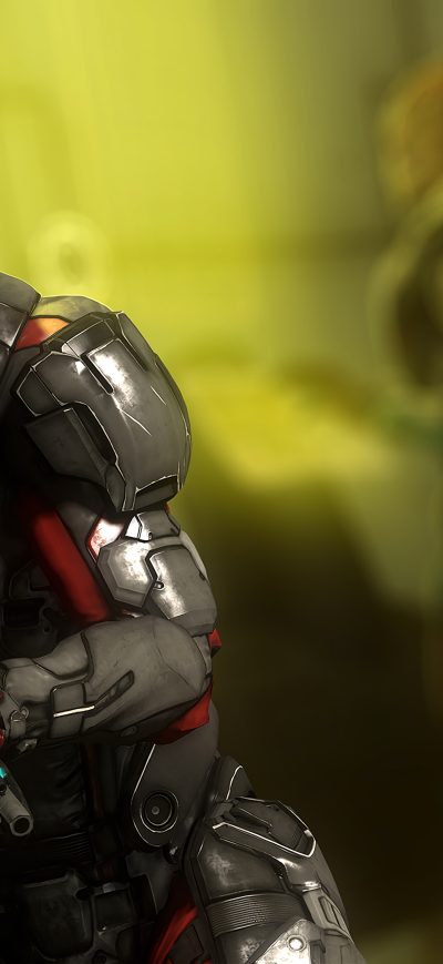 Fond d'écran iPhone Mass Effect Andromeda Video Game 4k Fanart