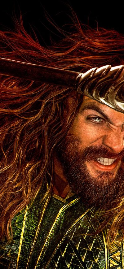 Fond d'écran iPhone Aquaman Justice League 2017