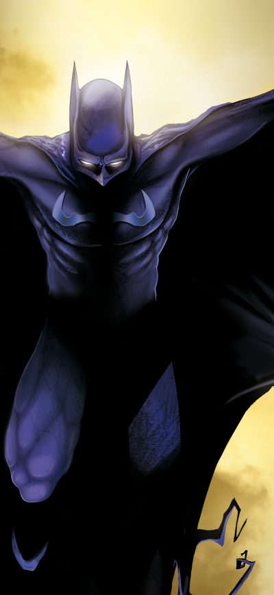 Fond d'écran iPhone Batman Illustration 5k New