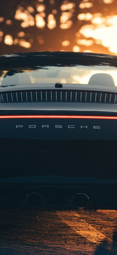 Fond d'écran iPhone Porsche Carrera 911 Black