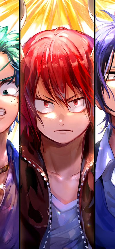 Fond d'écran iPhone My Hero Academia