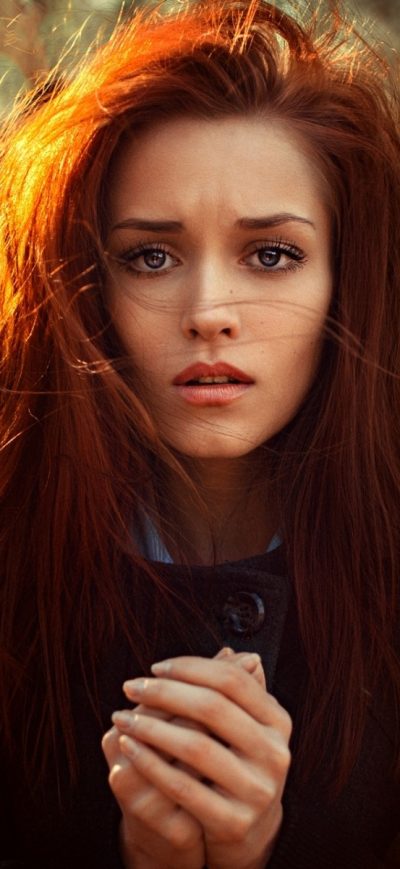 Fond d'écran iPhone Redhead Girl