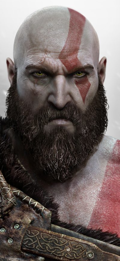 Fond d'écran iPhone Kratos From God Of War 4k 5k