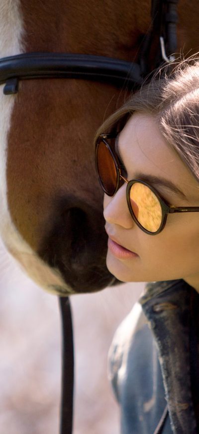 Fond d'écran iPhone Gigi Hadid Vogue Eyewear Photoshoot 2018