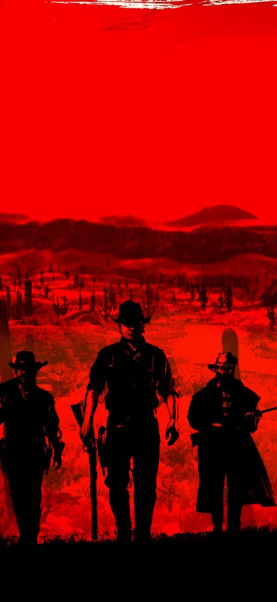 Fond d'écran iPhone Red Dead Redemption 2 4k