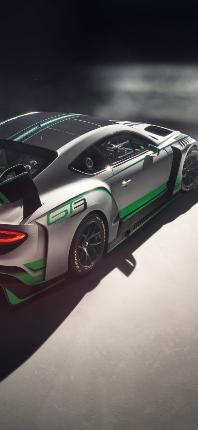 Fond d'écran iPhone Bentley Continental GT3 2018 Rear