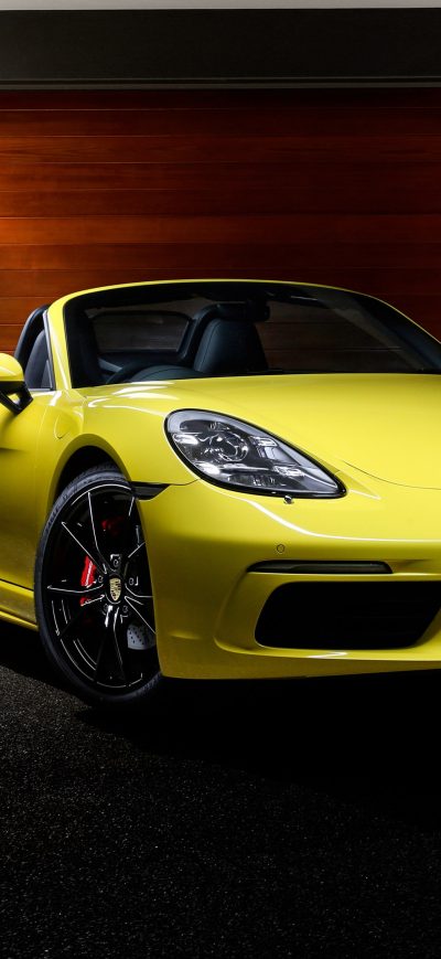 Fond d'écran iPhone Porsche 718 Boxster 4k