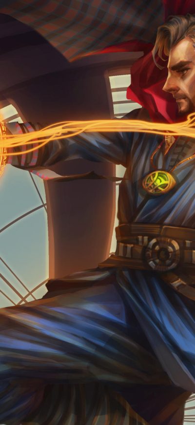 Fond d'écran iPhone Marvel Doctor Strange Artwork