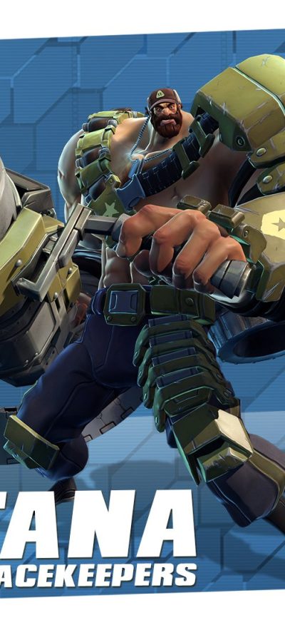 Fond d'écran iPhone Montana Peacekeepers Battleborn