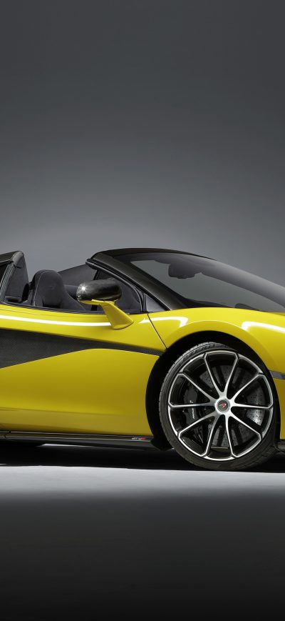 Fond d'écran iPhone McLaren 570S Spider 2018