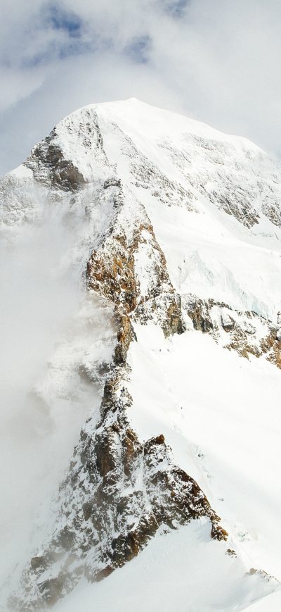 Fond d'écran iPhone Snow Mountains 4k