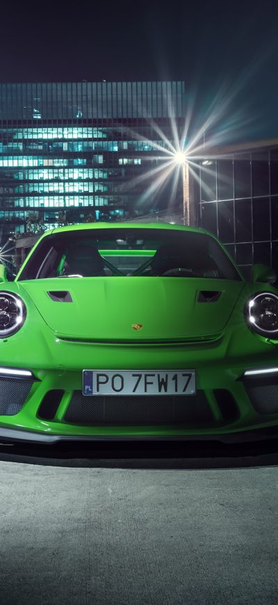 Fond d'écran iPhone 2018 Porsche 911 GT3 RS Front