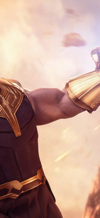 Fond d'écran iPhone Thanos Avengers Infinity War 5k
