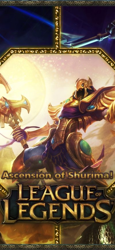 Fond d'écran League Of Legends Game Poster sur iPhone
