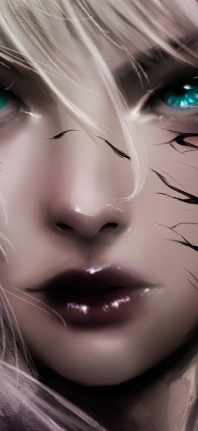 Fond d'écran iPhone Venom Girl Art